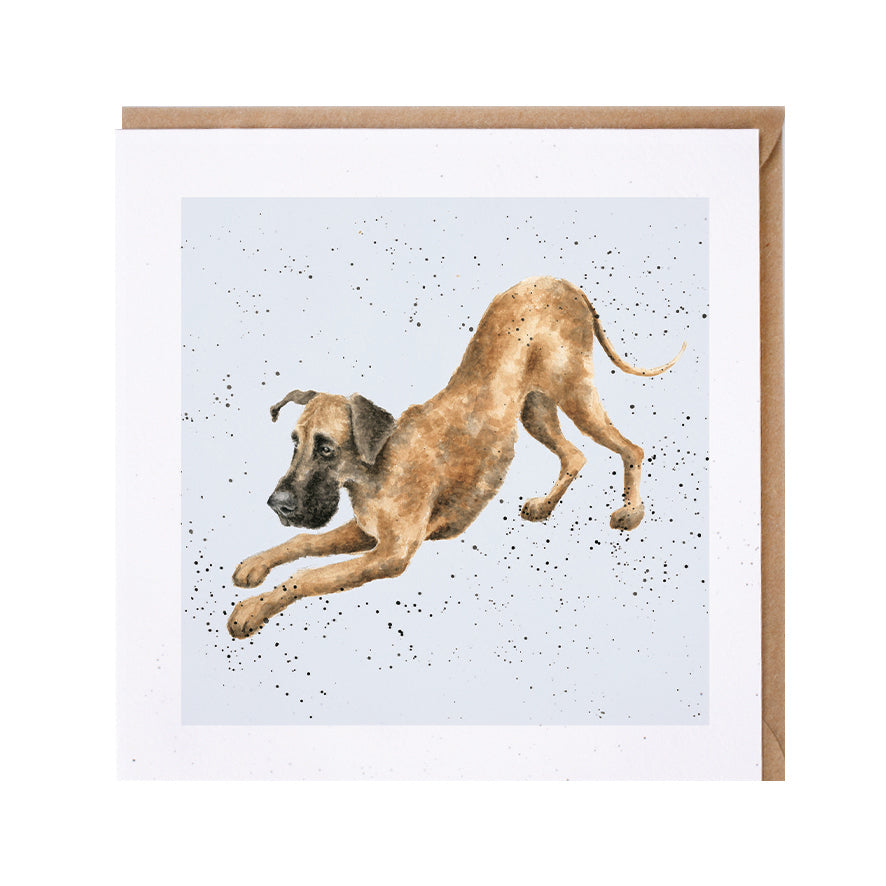 Wrendale Great Dane Dog Greetings Card