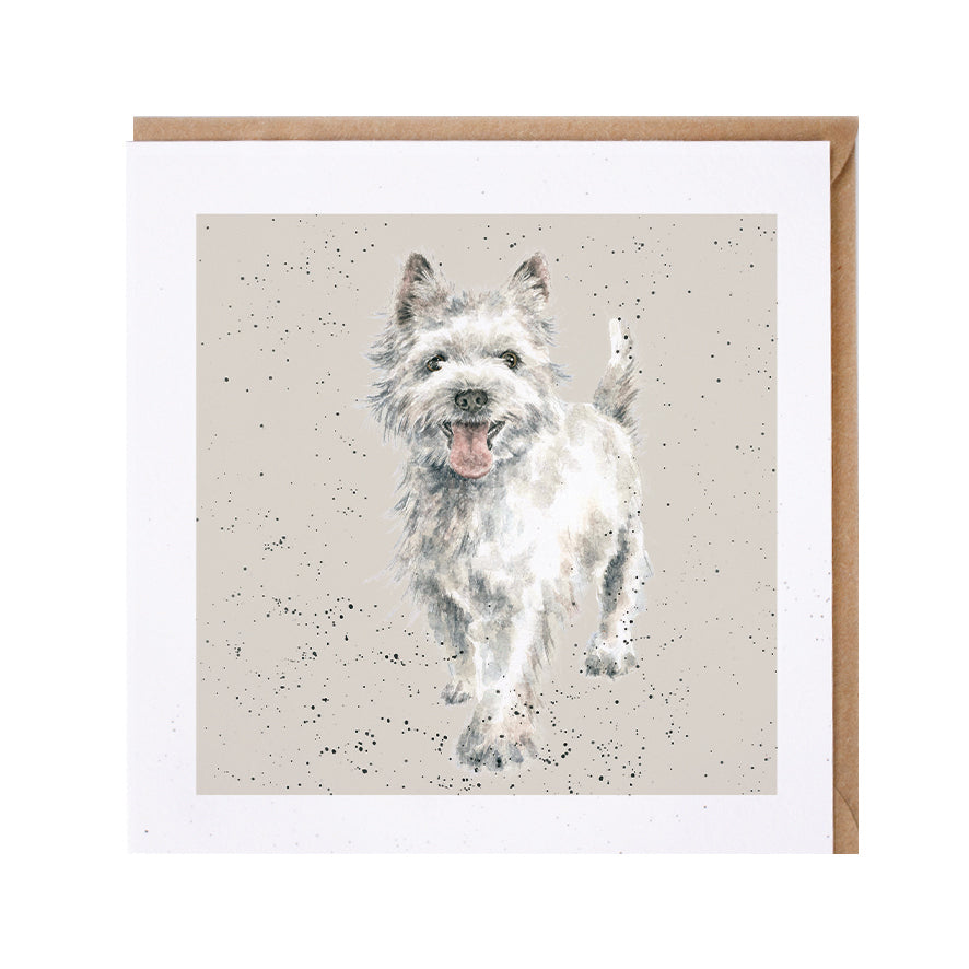 Wrendale Westie Dog Greetings Card