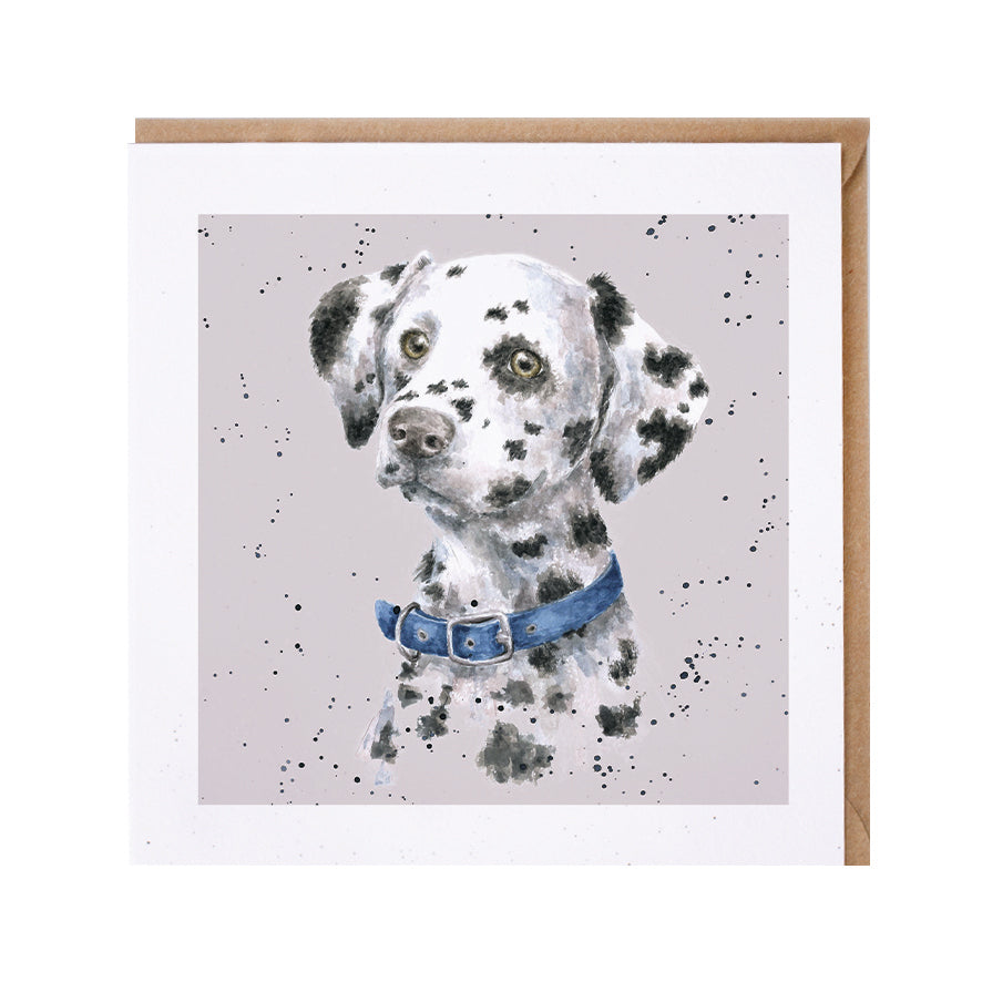 Wrendale Dalmatian Dog Greetings Card