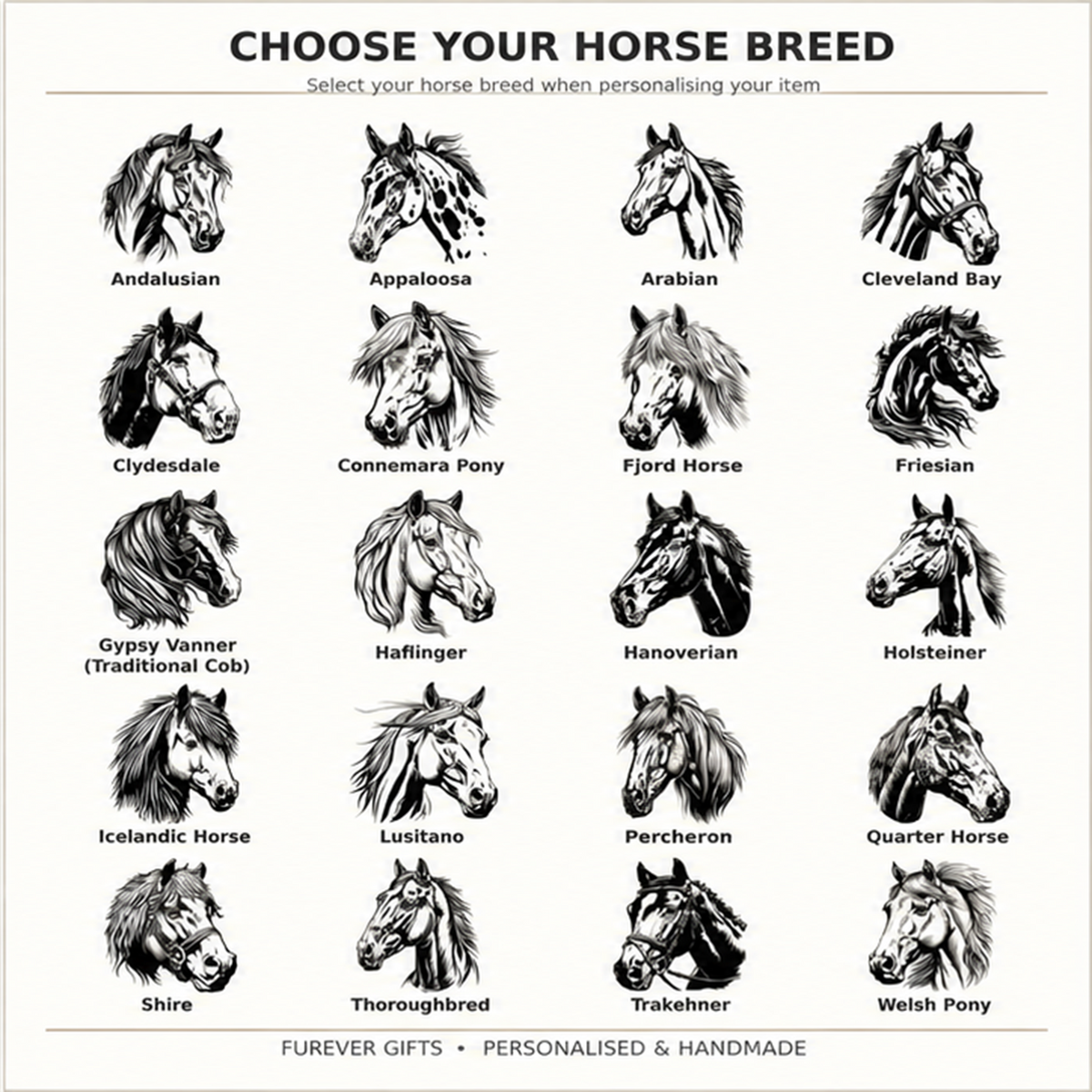 Choose your horse breed image