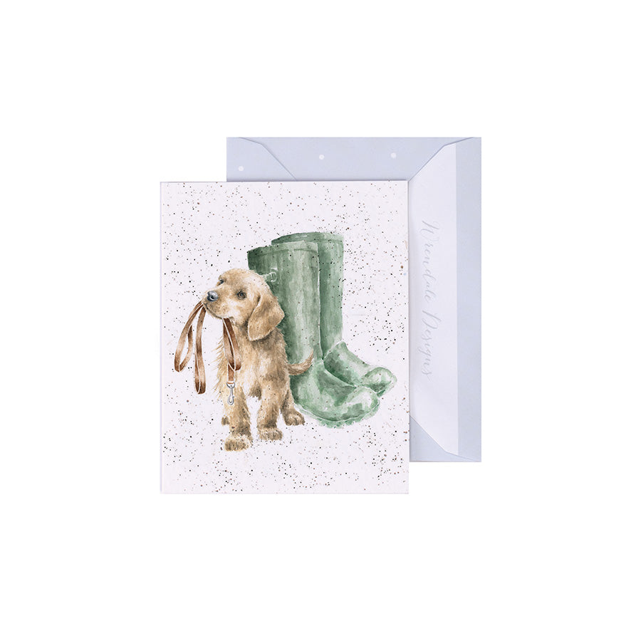 Labrador Dog Greetings Card Wrendale