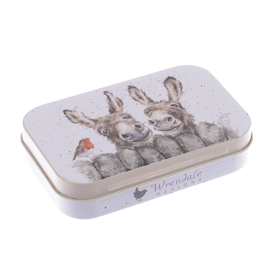 Wrendale 'Hee Haw' Donkey Mini Gift Tin