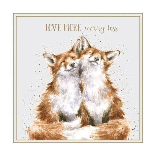 Wrendale Designs 'Love More' Greetings Card
