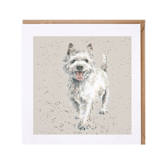 Wrendale Westie Dog Greetings Card