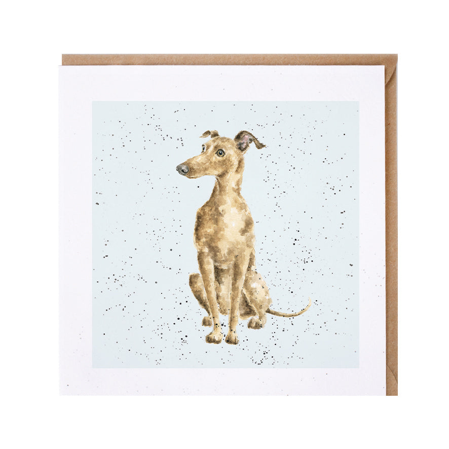 Wrendale Greyhound Dog Greetings Card