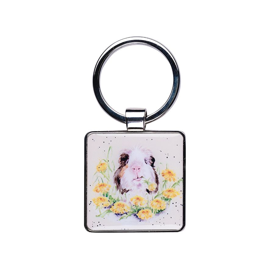 Wrendale Dandy Day Guinea Pig Keyring