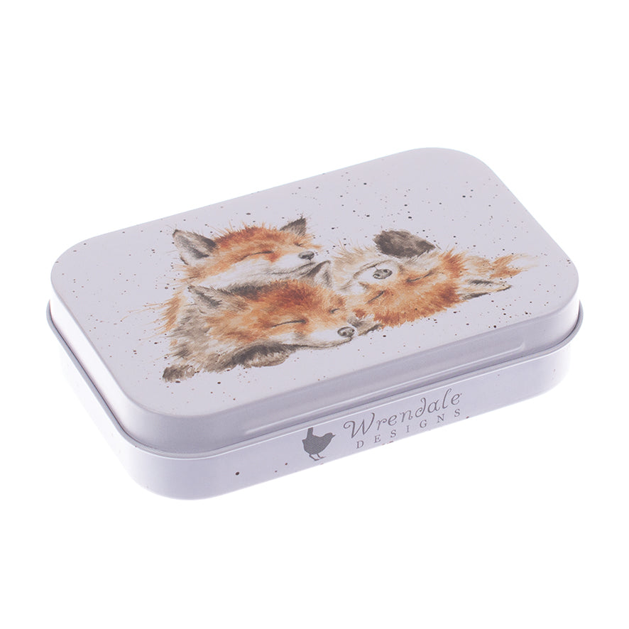 Wrendale Fox Mini Gift Tin