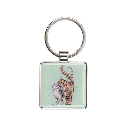 Wrendale Feline Good Cat Keyring