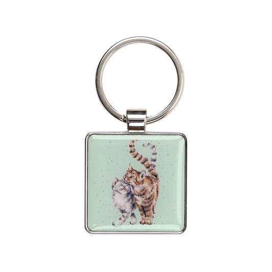 Wrendale Feline Good Cat Keyring