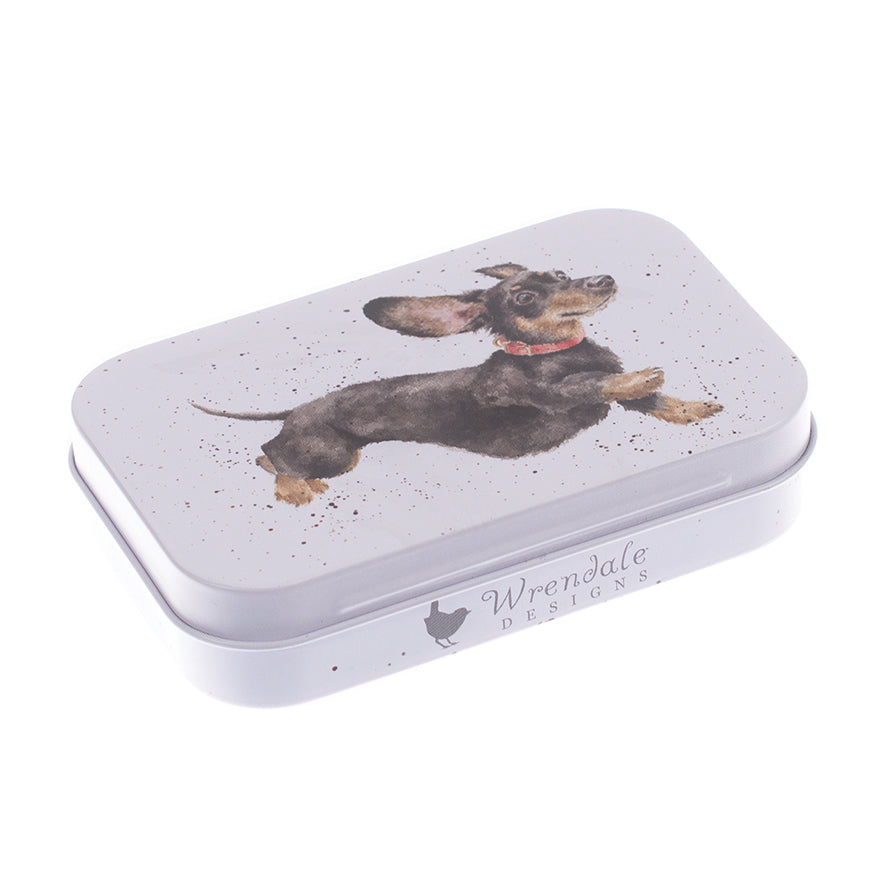 Wrendale 'Dachshund' Mini Gift Tin