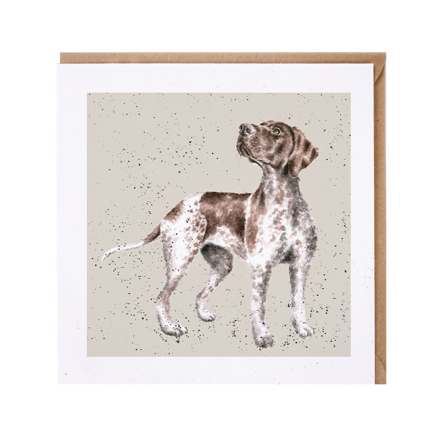 Wrendale Pointer Dog Greetings Card