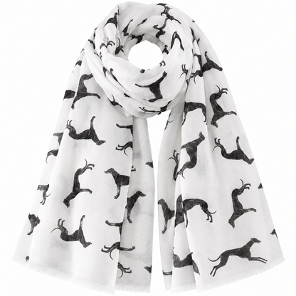 Greyhound & Whippet Dog Scarf