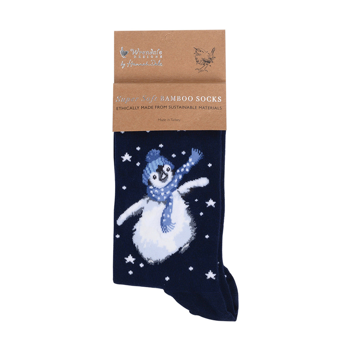 Wrendale Designs Winter Wonderland Ladies Penguin Christmas Socks