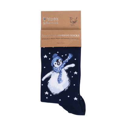Wrendale Designs Winter Wonderland Ladies Penguin Christmas Socks