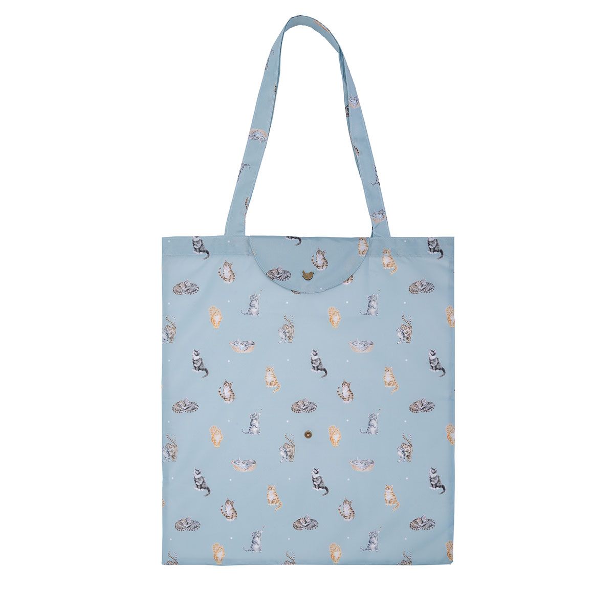 Wrendale Foldable Cat Shopping Bag