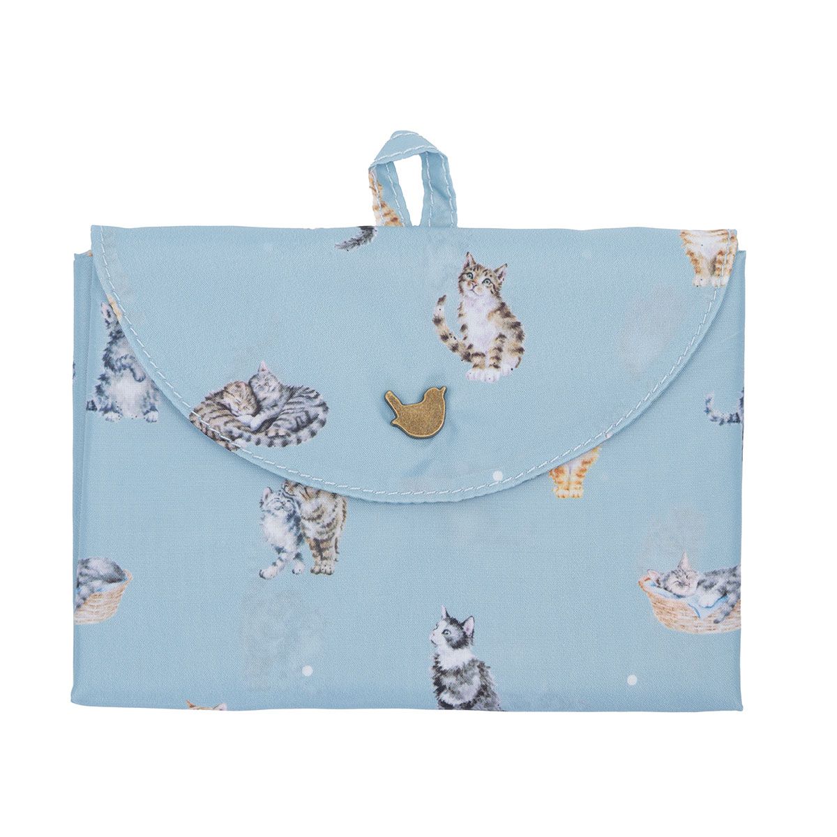 Wrendale Foldable Cat Shopping Bag