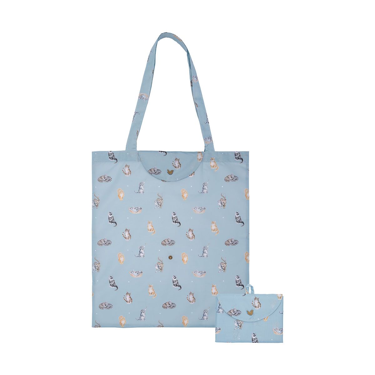 Wrendale Foldable Cat Shopping Bag